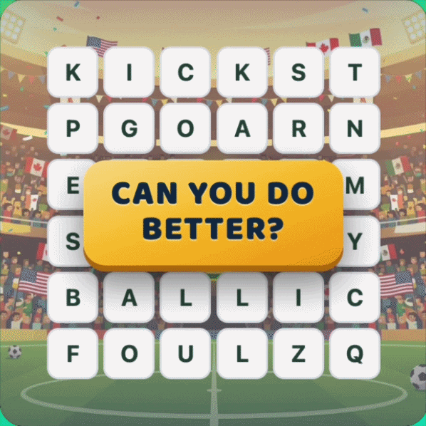 A playable word game running its own hook