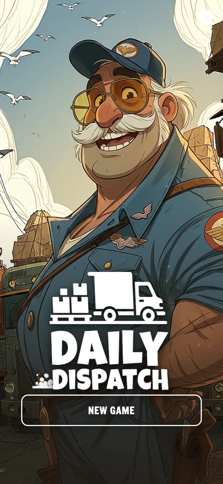 Daily Dispatch title screen