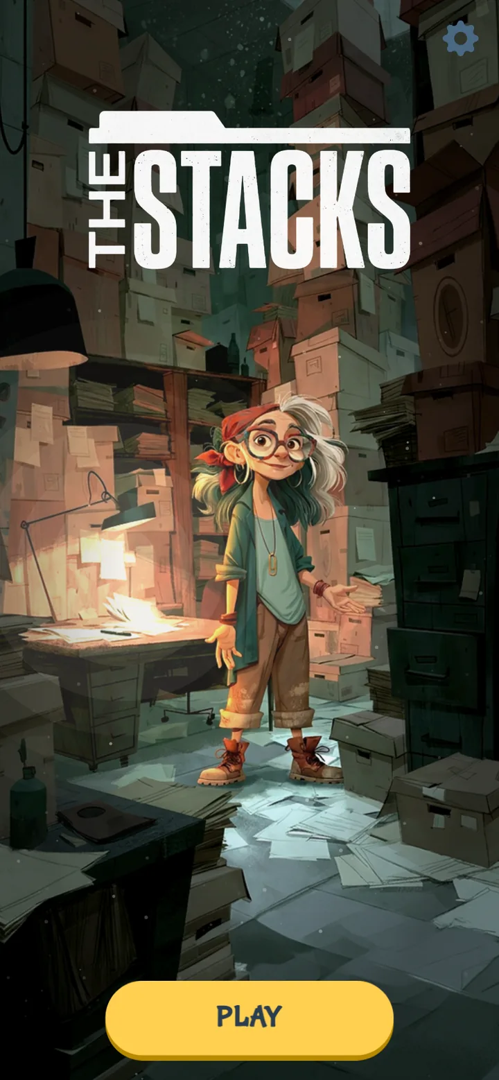 The Stacks title screen